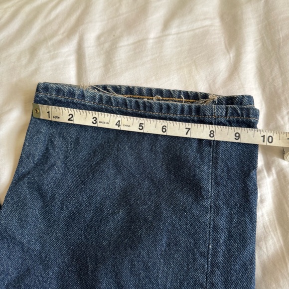 Motel Rocks Dark Blue Straight Leg Jeans - Picture 8 of 10